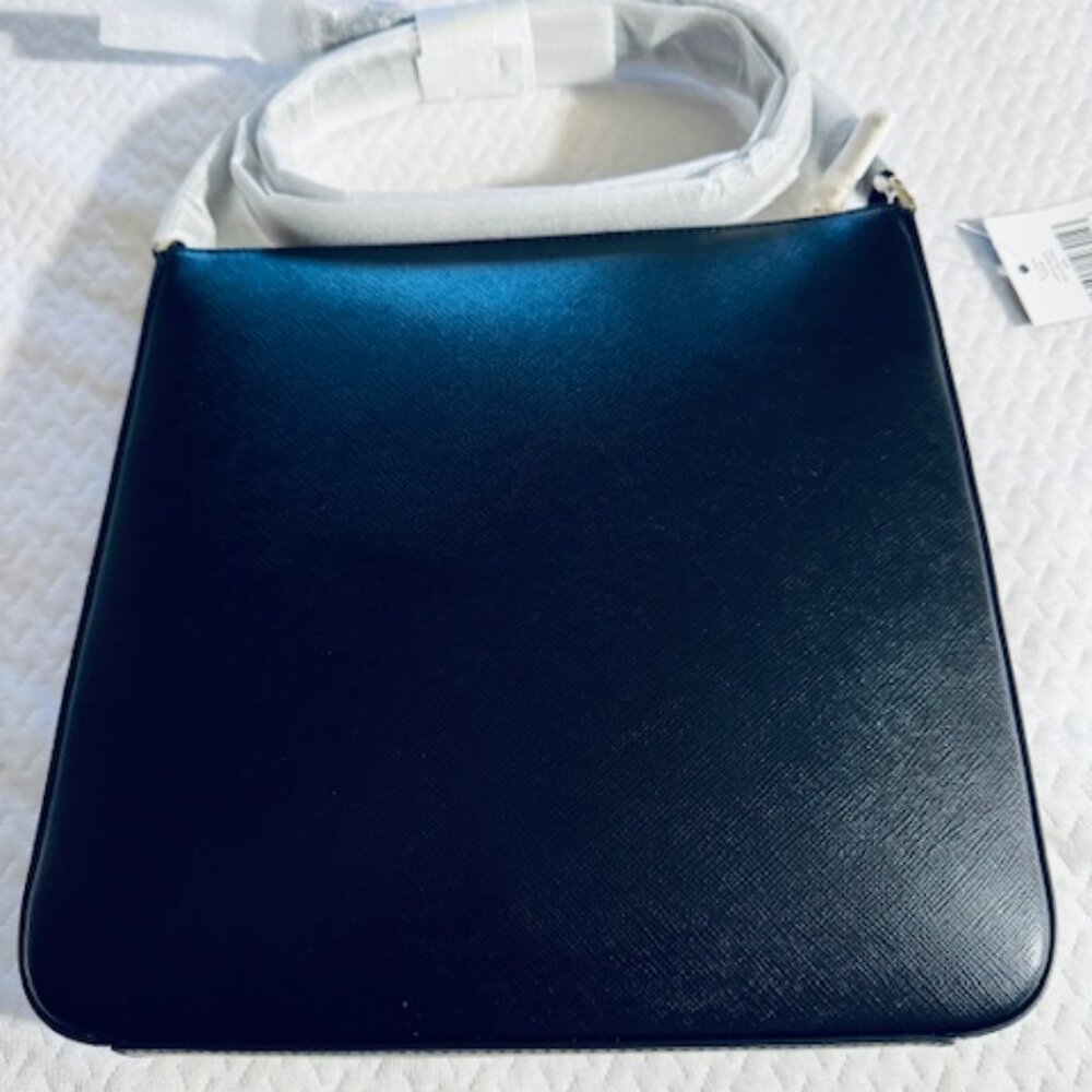 👜 Kate Spade Sadie Large Crossbody • Black Saffiano Leather • NWT • Classic! - Picture 3 of 9